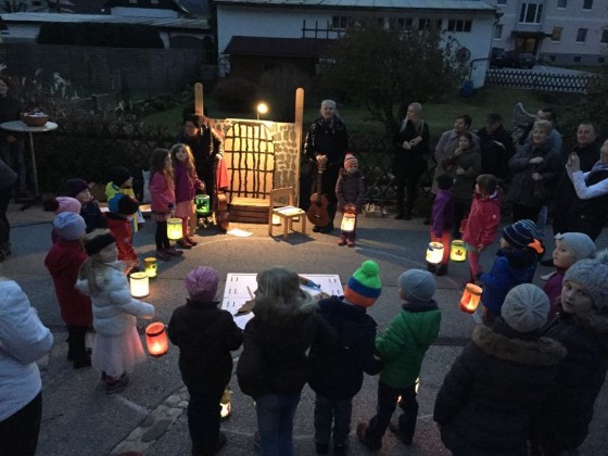 Kindergarten Altenmarkt  / Pater Ulrich Diel OSB Martinfeier