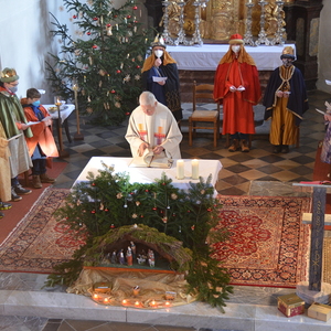 Sternsingergottesdienst: Dank an Toni