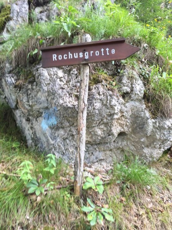 Rochusgrotte Essling / P. Ulrich Diel OSB zwischen Altenmarkt und Großreifling
