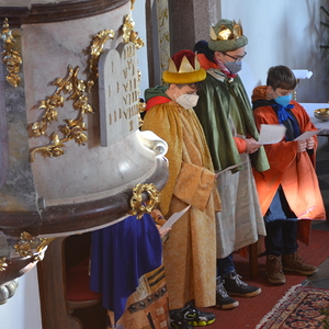 Sternsingergottesdienst: Dank an Toni